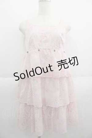 画像: MILK / Star night for　Harajyukuドレス  ピンク I-25-06-08-073-ML-OP-HD-ZI