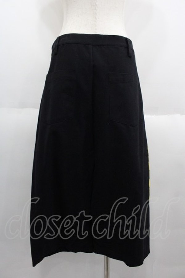 画像2: HELL CAT PUNKS / プリーツフラップ付パンツ M イエロー I-25-06-11-065-PU-PA-HD-ZI (2)