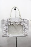 画像1: Ank Rouge / 確定ファンサのおまじないツイードBag  白 I-25-06-11-102-CA-BG-HD-ZI (1)