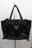 画像2: Ank Rouge / 確定ファンサのおまじないツイードBag  黒Ｘ白 I-25-06-11-103-CA-BG-HD-ZT274 (2)