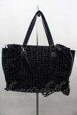 画像3: Ank Rouge / 確定ファンサのおまじないツイードBag  黒Ｘ白 I-25-06-11-103-CA-BG-HD-ZT274 (3)