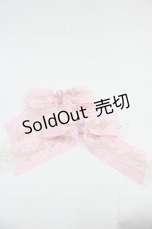 画像: Angelic Pretty / Jewelry RibbonクリップSet  ピンク I-25-06-11-119-AP-AC-HD-ZI