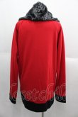 画像2: HELL CAT PUNKS / ボアフードパーカー S レッド I-25-06-11-027-PU-TO-HD-ZI (2)