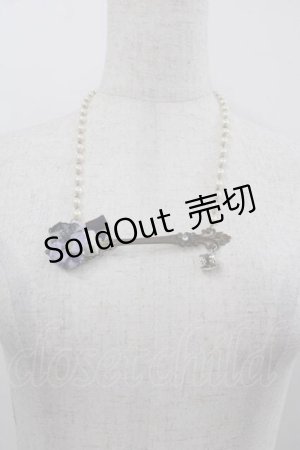 画像: LOLITAその他(お買取対象外) / すみれシュガーパールネックレス  パープルＸ白 I-25-06-17-103-LO-SH-HD-ZI