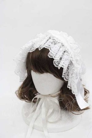 画像: metamorphose / Magical Stone〜研究者の図鑑〜ヘッドドレス  オフ白(無地) I-25-06-17-116-ME-AC-HD-ZI