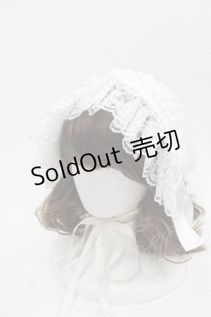 画像: metamorphose / Magical Stone〜研究者の図鑑〜ヘッドドレス  オフ白(無地) I-25-06-17-116-ME-AC-HD-ZI