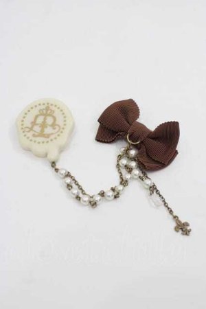画像: Angelic Pretty / Melt Crown Chocolateブローチ  アイボリーＸブラウン I-25-06-17-125-AP-AC-HD-ZI