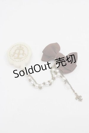 画像: Angelic Pretty / Melt Crown Chocolateブローチ  アイボリーＸブラウン I-25-06-17-125-AP-AC-HD-ZI