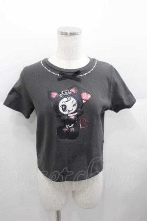 画像: evelyn / ベリエちゃんTシャツ  グレー I-25-06-17-020-LO-TO-HD-ZI