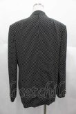 画像2: INGEBORG / ドットダブルボタンジャケット  黒Ｘ白 I-25-06-21-044-LO-JA-HD-ZS (2)