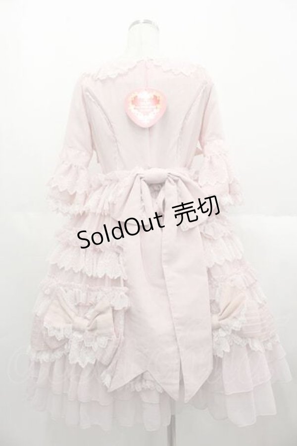 画像2: BABY,THE STARS SHINE BRIGHT / Princess Corneliaのプレゼントリボンワンピースドレス  ピンク I-25-06-21-051-BA-OP-HD-ZI (2)