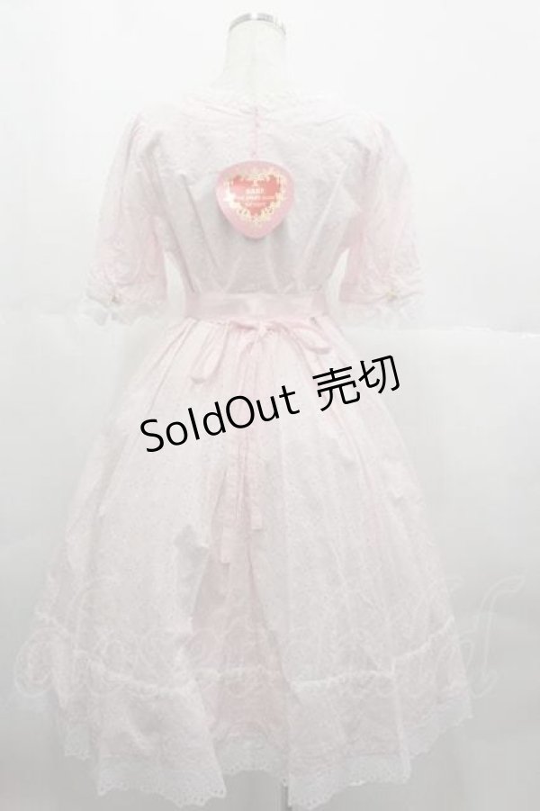 画像2: BABY,THE STARS SHINE BRIGHT / Rosine レースワンピース  ピンク I-25-06-21-055-BA-OP-HD-ZI (2)
