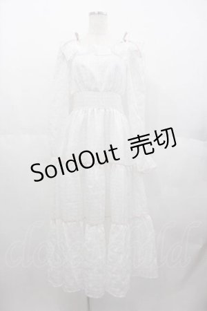 画像: evelyn / 細リボン花柄ワンピース  チェック I-25-06-21-061-LO-OP-HD-ZI