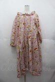 画像1: PINK HOUSE / ピンクハウスパーラープリントミディワンピース  ピンク I-25-06-21-068-LO-OP-HD-ZS (1)