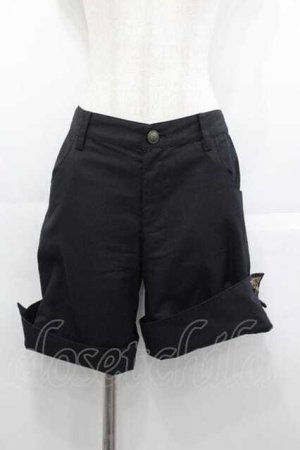 画像: PUTUMAYO / クロス刺繍ショーパン  黒 I-25-06-21-085-PT-PA-HD-ZI