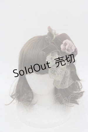 画像: LOLITAその他(お買取対象外) / フリルミニハット  ブラウン I-25-06-21-112-LO-AC-HD-ZI