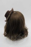 画像3: LOLITAその他(お買取対象外) / フリルミニハット  ブラウン I-25-06-21-112-LO-AC-HD-ZI (3)