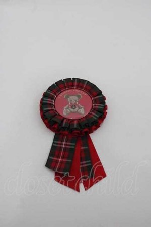 画像: Angelic Pretty / G Holiday Collectionロゼッタブローチ  赤 I-25-06-21-121-AP-ZA-HD-ZI