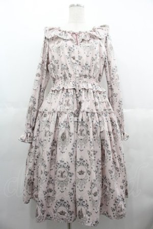 画像: Melody BasKet / Rose Princessブラウスワンピース M ピンク I-25-06-25-058-LO-OP-HD-ZI