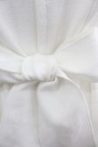 画像3: MARBLE / 胸元ドットシフォン切替テールワンピース  白 I-25-06-25-068-GO-OP-HD-ZI (3)