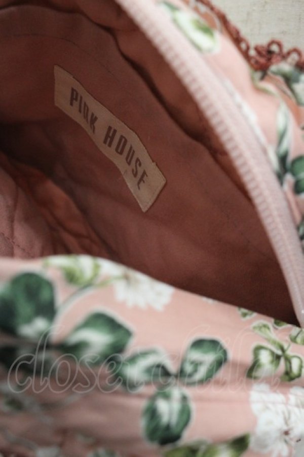 画像4: PINK HOUSE / White Cloverショルダーバッグ  ピンク I-25-06-25-100-LO-AC-HD-ZI (4)