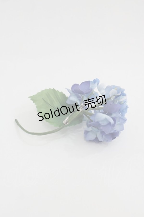 画像2: PINK HOUSE / あじさいコサージュ  青 I-25-06-25-108-LO-AC-HD-ZI (2)