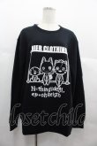 画像1: NieR Clothing / キャラプリントトレーナー  黒Ｘ白 I-25-06-25-025-PU-TO-HD-ZI (1)