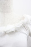 画像3: L`EST ROSE / 薔薇モチーフ半袖カットソー  白 I-25-06-25-032-LO-TO-HD-ZI (3)