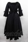 画像2: Victorian maiden / ヴェルサイユリボンロココドレス  黒 I-25-06-29-052-CL-OP-HD-ZI (2)