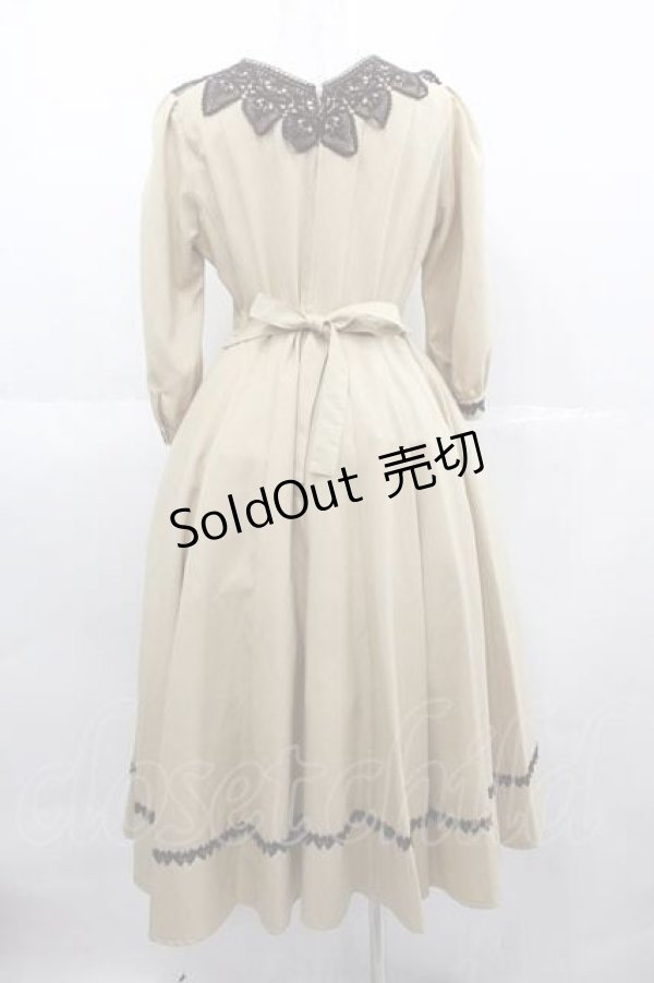 画像2: Innocent World / ロワールワンピース M ブラウン I-25-06-29-053-IW-OP-HD-ZI (2)