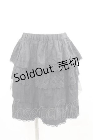 画像: Jane Marple / Cotton velvet satin gored skirt   黒 I-25-06-29-073-JM-SK-HD-ZI