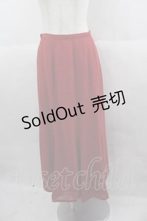 画像: KETTY / ドットスカート  赤Ｘ白 I-25-06-29-085-EL-SK-HD-ZI