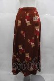 画像2: KETTY / コートくまさんプリントスカート  ブラウン I-25-06-29-086-EL-SK-HD-ZS (2)