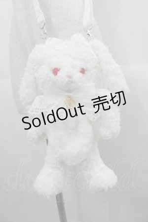 画像: BABY,THE STARS SHINE BRIGHT / Baby,ずっと恋して…Cupidなうさくみゃちゃんポシェット  白 I-25-06-29-097-BA-BG-HD-ZI