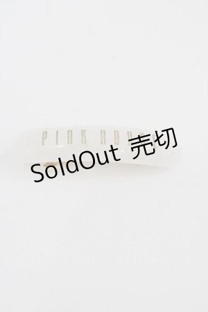 画像: PINK HOUSE / ロゴバレッタ   I-25-06-29-116-LO-AC-HD-ZI