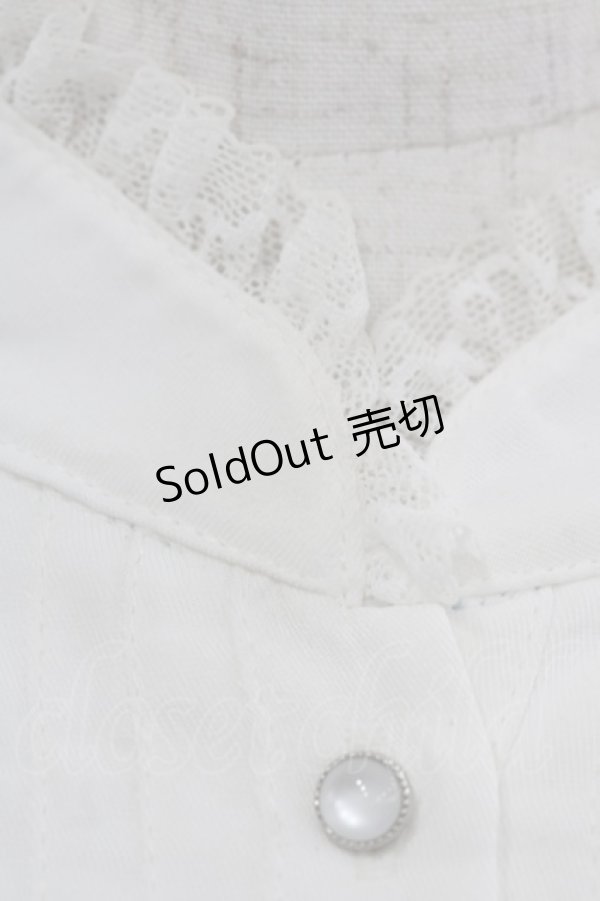 画像4: Hoshibako Works / アリス・マーガトロイド ケープ付きワンピース  青ＸピンクＸ白 I-25-07-06-049-EL-OP-HD-ZI (4)