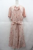 画像1: PINK HOUSE / ドットカメリア柄セットアップ  ピンク I-25-07-06-086-LO-OP-HD-ZI (1)