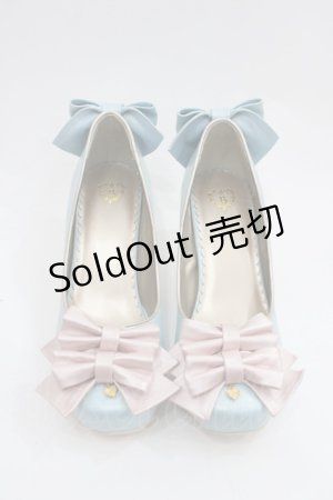 画像: BABY,THE STARS SHINE BRIGHT / Marie Antoinette パンプス M サックス I-25-07-06-122-BA-SH-HD-ZI