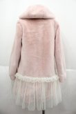 画像2: mille fille closet by LODISPOTTO / ふわふわエンジェルSweetファーコート  ピンク I-25-07-06-032-LO-CO-HD-ZI (2)