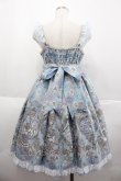 画像2: Angelic Pretty / アレルキナーダ切替ジャンパースカート  サックス I-25-07-06-036-AP-OP-HD-ZI (2)