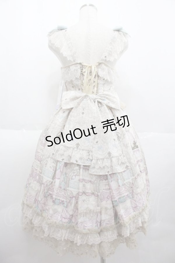 画像2: Angelic Pretty / Antoinette Decorationビスチェ風ジャンパースカート  アイボリー I-25-07-06-037-AP-OP-HD-ZI (2)