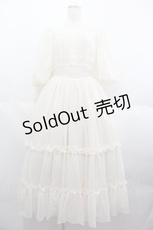 画像: Innocent World / シャルロッテドレス M アイボリー I-25-07-09-073-IW-OP-HD-ZI