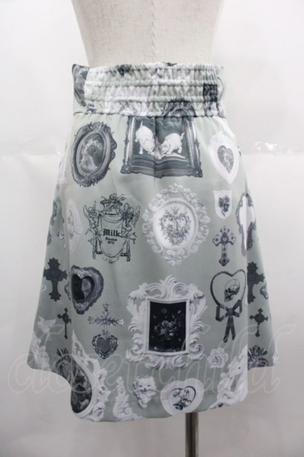 画像2: MILK / WALL DECO Mini Skirt  ミント I-25-07-09-097-ML-SK-HD-ZI (2)