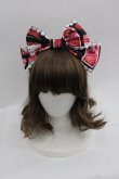 画像1: Angelic Pretty / Cherry Jam Labelカチューシャ  黒 I-25-07-09-120-AP-AC-HD-ZI (1)