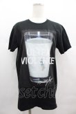 画像1: MILKBOY / VIOLENT MILK TEE M 黒Ｘ白 I-25-07-09-044-MB-TO-HD-ZI (1)