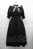 画像1: m petit by misako / NINA'SコラボAMハイショクメローワンピース M 黒 I-25-07-16-049-LO-OP-HD-ZI (1)