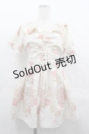 画像: LIZ LISA / シンデレラミニワンピース  アイボリーＸピンク I-25-07-16-065-LO-TO-HD-ZI