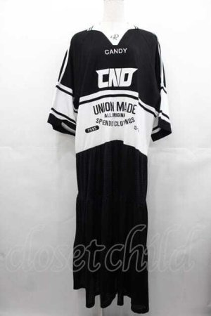 画像: Candy Stripper / CND UNIFORM DRESS  黒Ｘ白 I-25-07-16-073-PU-TO-HD-ZI