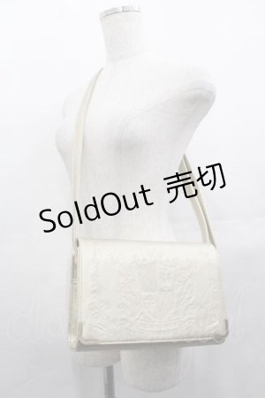 画像: metamorphose / エンブレム刺繍ポシェット  ゴールド I-25-07-16-105-ME-BG-HD-ZI