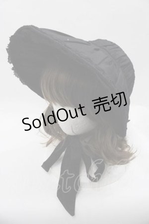 画像: Victorian maiden / クラシカルレースドールハット  黒 I-25-07-16-125-CL-AC-HD-ZI